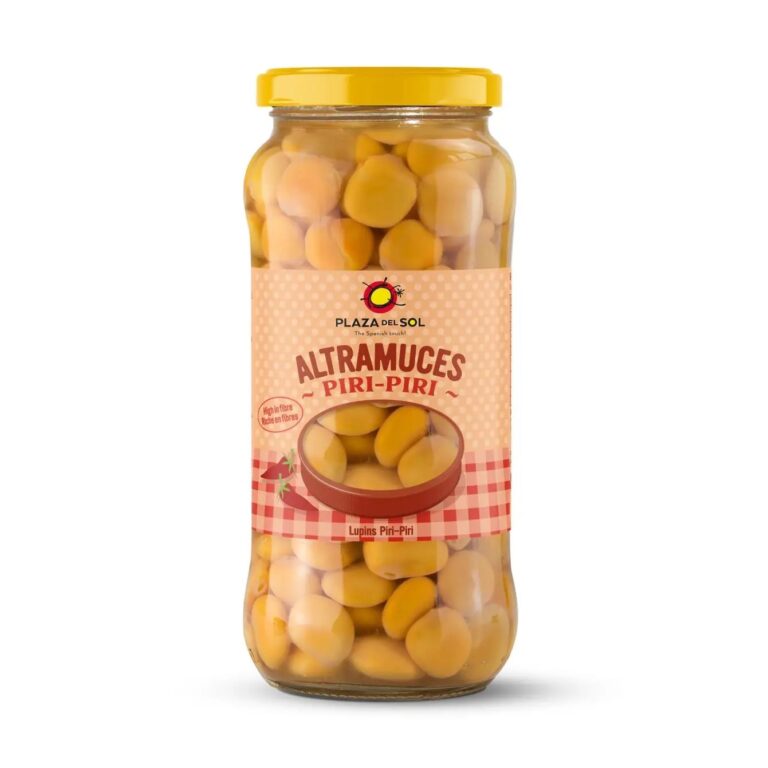 Lupiner i Piri-Piri sauce