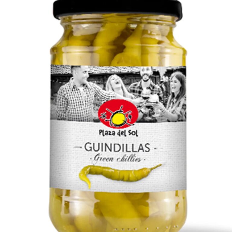 Grønne chili i eddike 300 g
