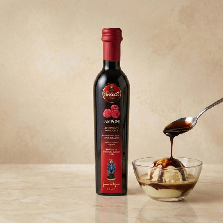 Hindbær Vincotto – Håndlavet Balsamico Kondiment 250 ml