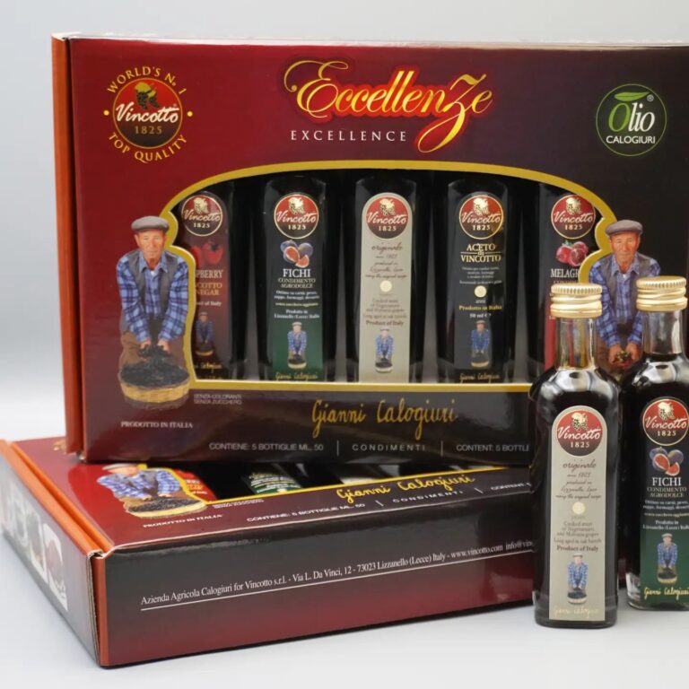 Gaveæske med 5 flasker à 50 ml - Gaveæsker